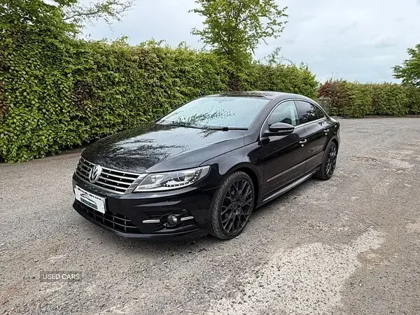 Used VW CC R-line 184 HP (135 kW) 2016 Black Sedan