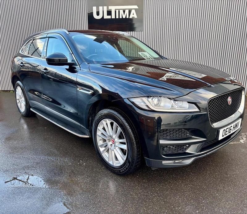 Used Jaguar F-Pace Portfolio 180 HP (132 kW) 2016 Black SUV