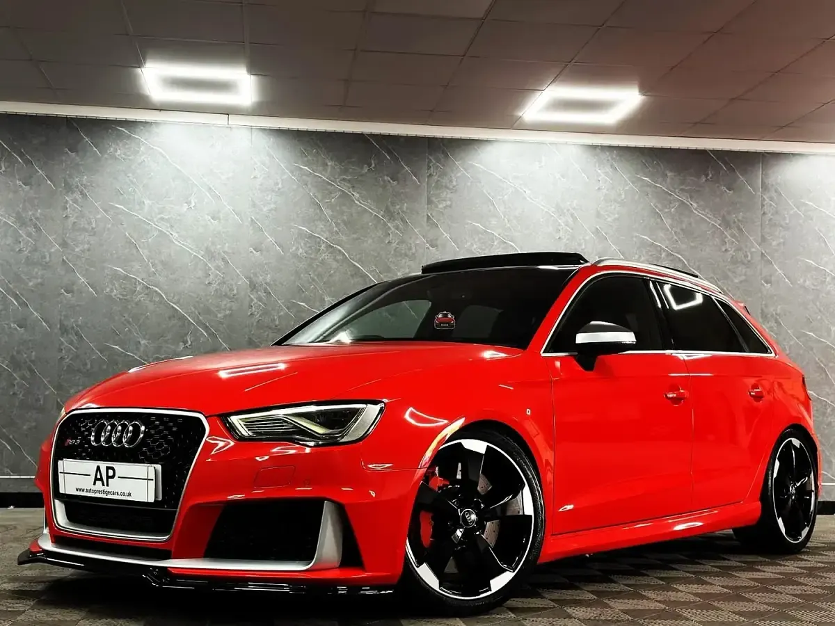 Used Audi RS3 Exclusive 2016 Red Sedan