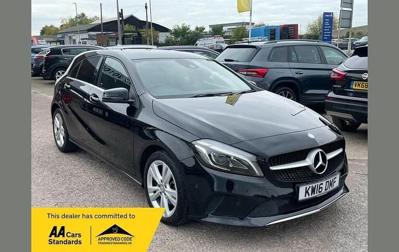 Black Used 2016 Mercedes A200 Premium Hatchback | £10,995 (Good price) - Image 1/4