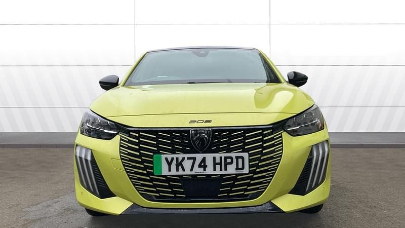 Used Peugeot e-208 GTi 114 kW (156 HP) 2024 Yellow Hatchback