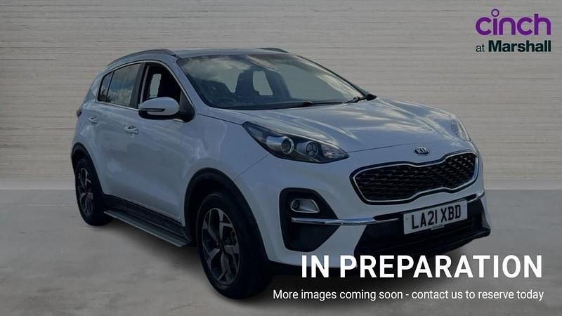 Used Kia Sportage 134 HP (98 kW) 2021 White SUV