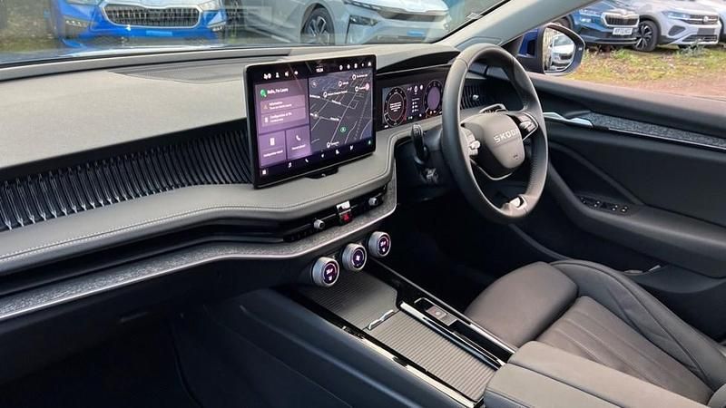 Used Skoda Superb SE L 150 HP (110 kW) 2025 Cobalt blue Estate