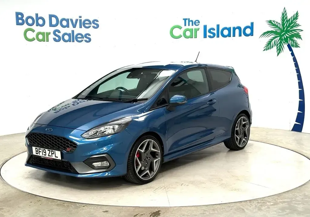 Used Ford Fiesta ST 200 HP (147 kW) 2019 Blue Hatchback