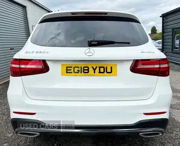 Second-hand Mercedes GLC220 AMG line 2018 Alb Break