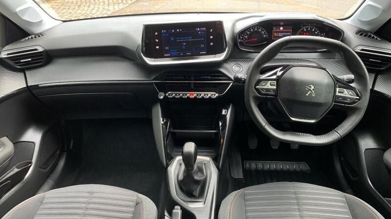 Black Used 2023 Peugeot 208 Active+ Hatchback | £12,361 (Good price) - Image 1/4