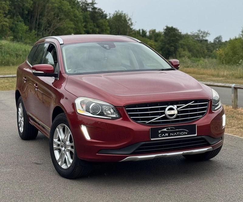 Red Used 2014 Volvo XC60 SE Lux SUV | £8,290 (Fair price) - Image 1/4