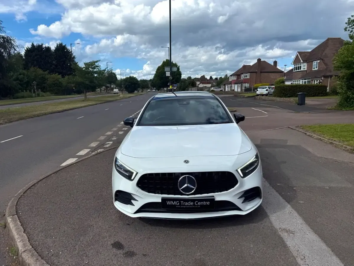 Used Mercedes A35 AMG Premium Plus 2019 White Hatchback