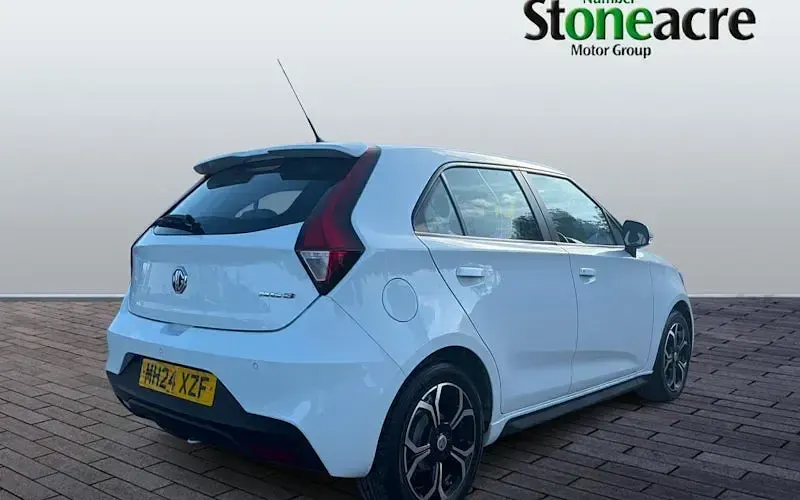 Used MG MG3 Exclusive 106 HP (77 kW) 2024 White Hatchback
