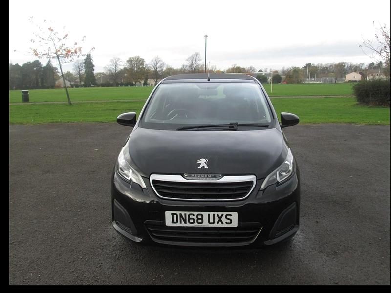 Black Used 2018 Peugeot 108 Active Hatchback | £6,650 (Fair price) - Image 1/4