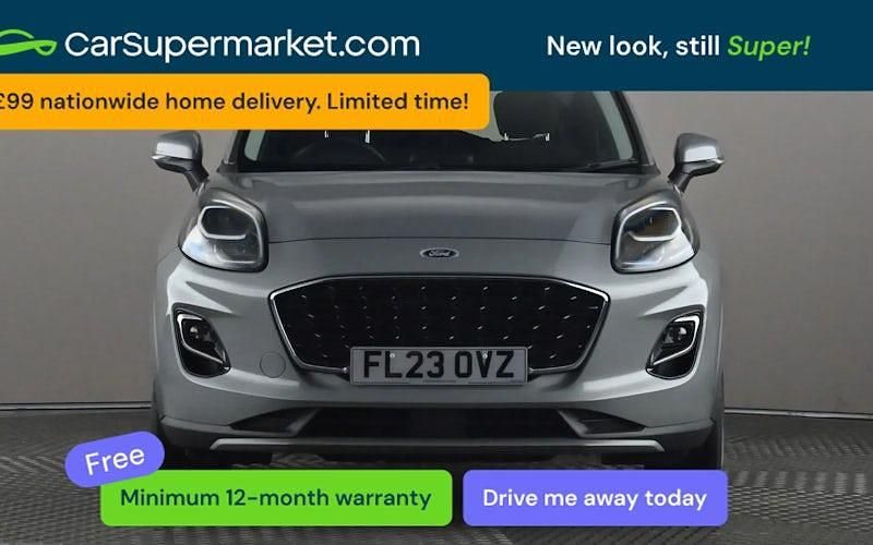 Used Ford Puma Titanium 125 HP (91 kW) 2023 Silver SUV