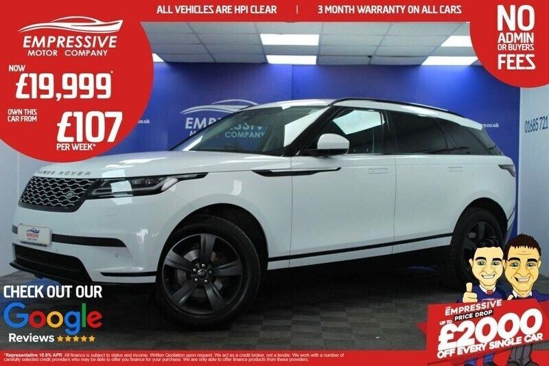 White Used 2019 Land Rover Range Rover Velar S SUV | £19,999 (Fair price) - Image 1/4