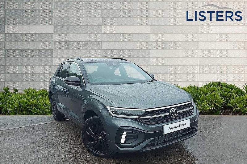 Indium grey with black roof New 2025 VW T-Roc Black Edition SUV | £33,990 (Fair price) - Image 1/4