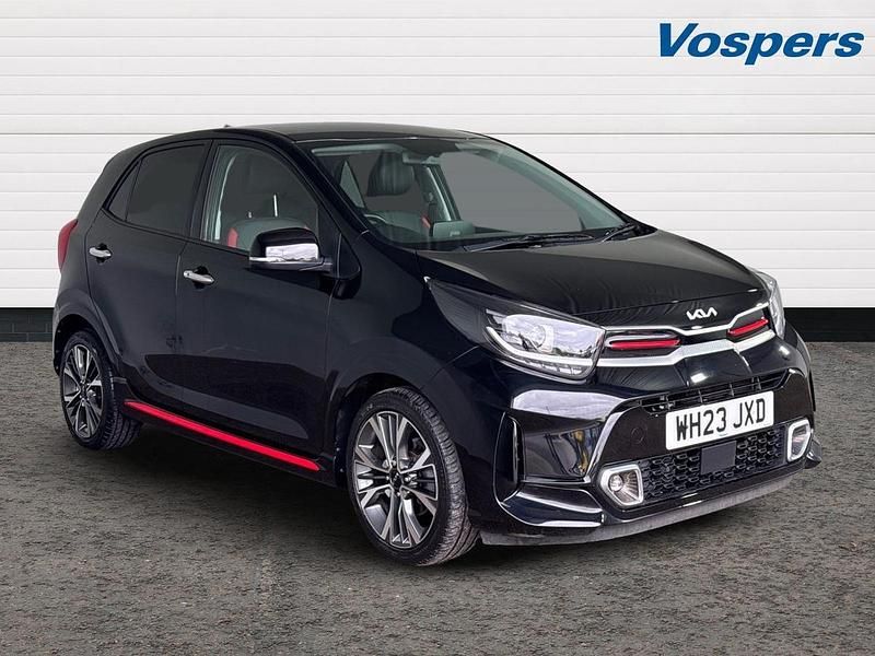 Black Used 2023 Kia Picanto 4 Hatchback | £14,495 (A bit pricey) - Image 1/3