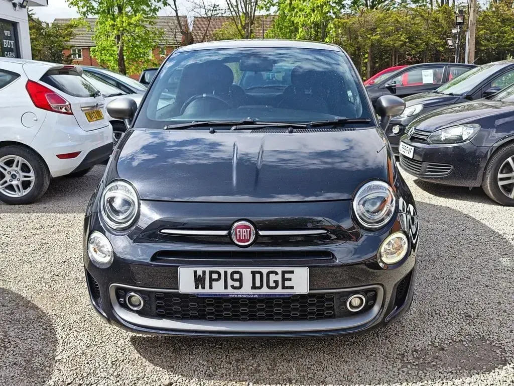 Used Fiat 500 S 69 HP (50 kW) 2019 Black Hatchback