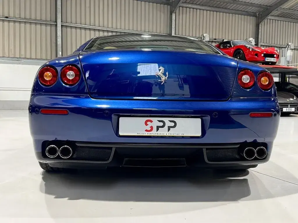 Used Ferrari 612 532 HP (391 kW) 2008 Blue Coupe