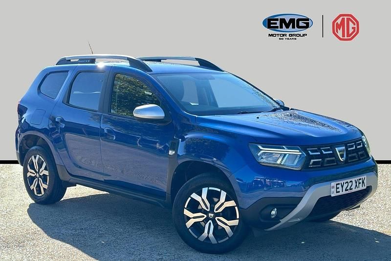 Blue Used 2022 Dacia Duster Prestige SUV | £12,999 (Good price) - Image 1/3