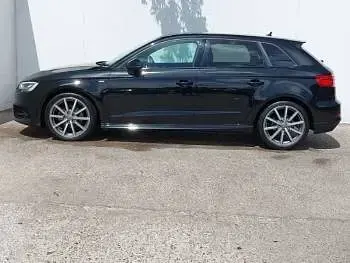 Used Audi A3 Black Edition 116 HP (85 kW) 2019 Black Sedan