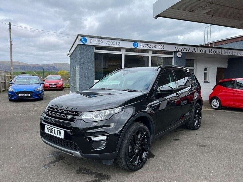 Black Used 2018 Land Rover Discovery Sport HSE SUV | £19,950 (A bit pricey) - Image 1/4