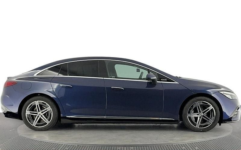 Used Mercedes EQE300 AMG line 180 kW (245 HP) 2023 Blue Sedan