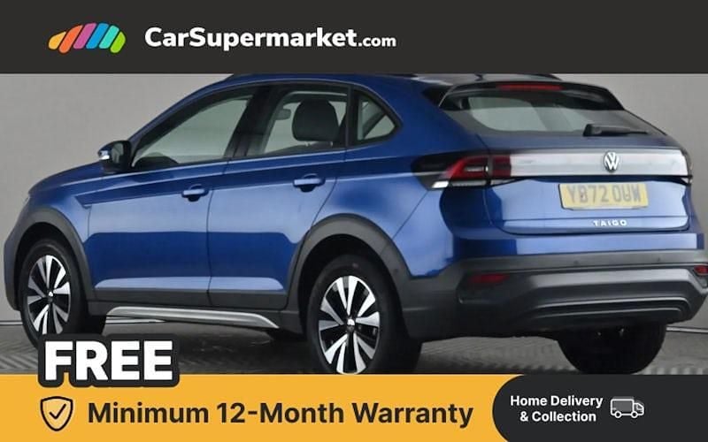 Used VW Taigo Life 110 HP (80 kW) 2023 Blue SUV