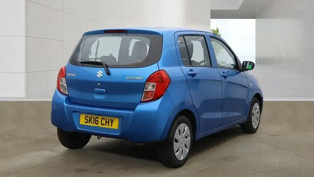Used Suzuki Celerio 68 HP (50 kW) 2016 Blue Hatchback