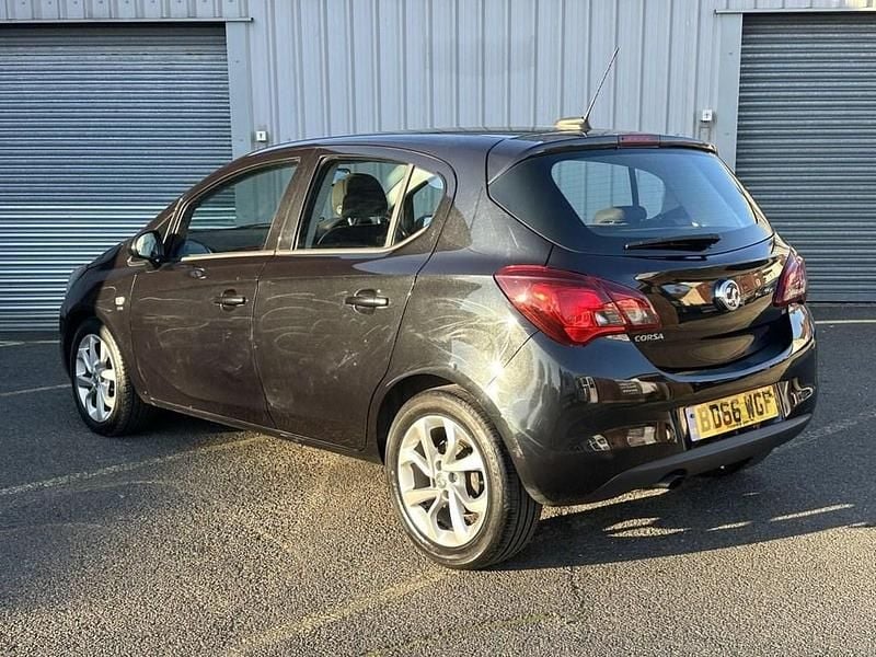 Used Vauxhall Corsa SRi 90 HP (66 kW) 2016 Black Hatchback