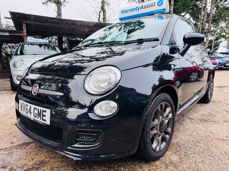 Used Fiat 500 S 69 HP (50 kW) 2014 Black Hatchback