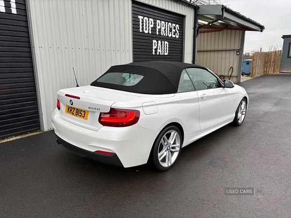 Used BMW 220 M Sport 2016 White Cabriolet