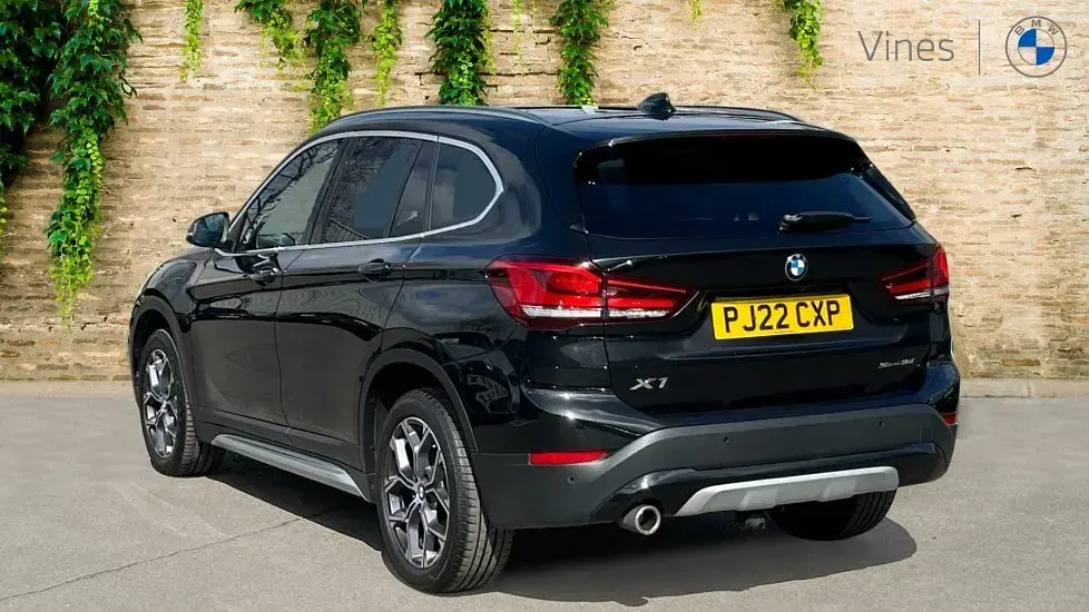 Begagnad BMW X1 xLine 134 HK (98 kW) 2022 Svart SUV