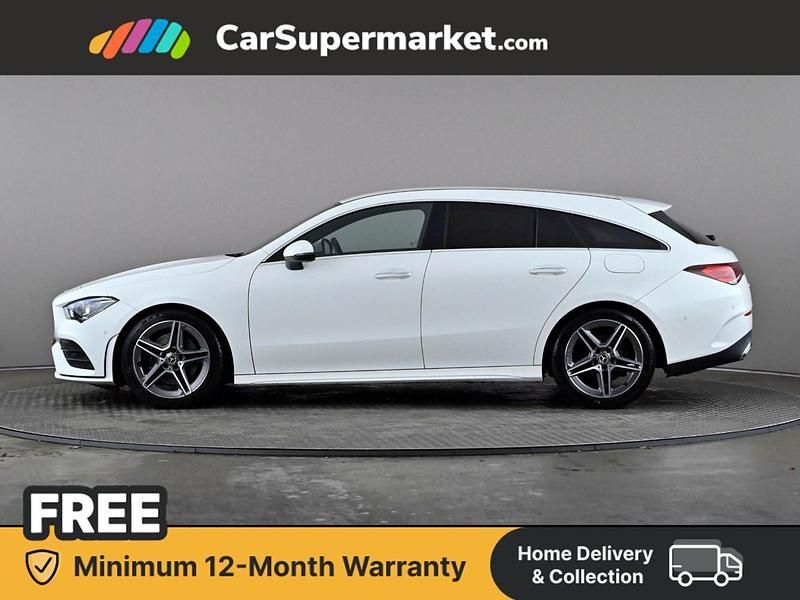 Used Mercedes CLA200 AMG Line Premium 2020 White Estate