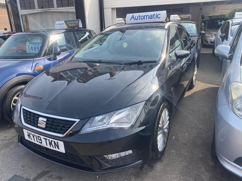 Used Seat Leon ST SE Dynamic 115 HP (84 kW) 2019 Black Estate