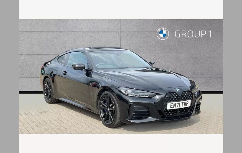 Black Used 2022 BMW M440 M Sport Sedan | £34,591 - Image 1/4