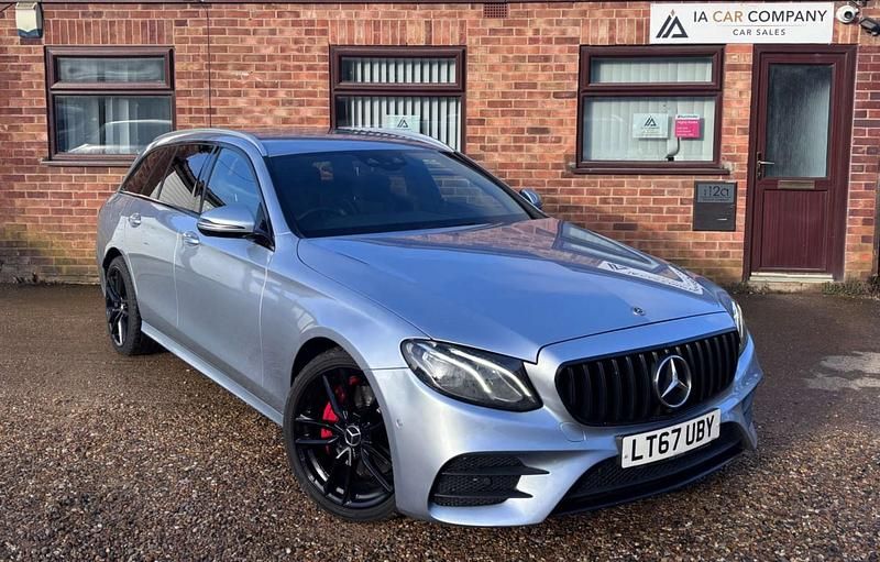 Silver Used 2017 Mercedes E220 AMG line Estate | £13,500 (Fair price) - Image 1/4