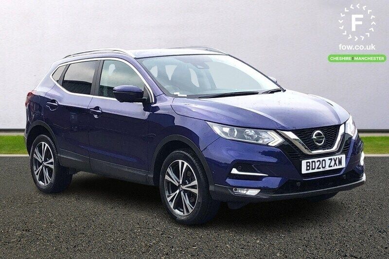 Blue Used 2020 Nissan Qashqai N-Connecta SUV | £15,299 (Fair price) - Image 1/3