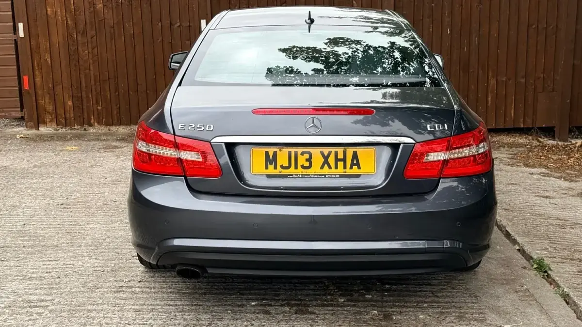 Used Mercedes E250 2013 Grey Coupe