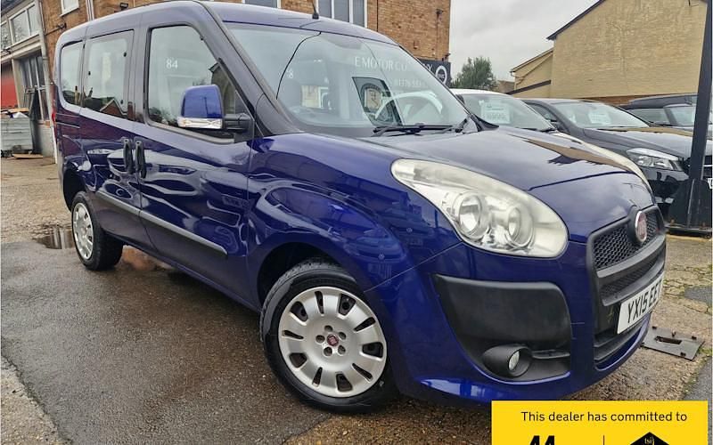 Blue Used 2014 Fiat Doblò MPV | £6,495 (Expensive) - Image 1/4
