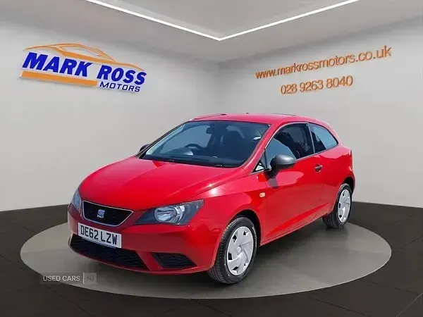 Used Seat Ibiza 105 HP (77 kW) 2012 Red Hatchback