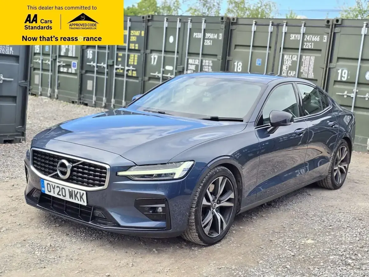 Used Volvo S60 R-Design 250 HP (183 kW) 2020 Blue Sedan