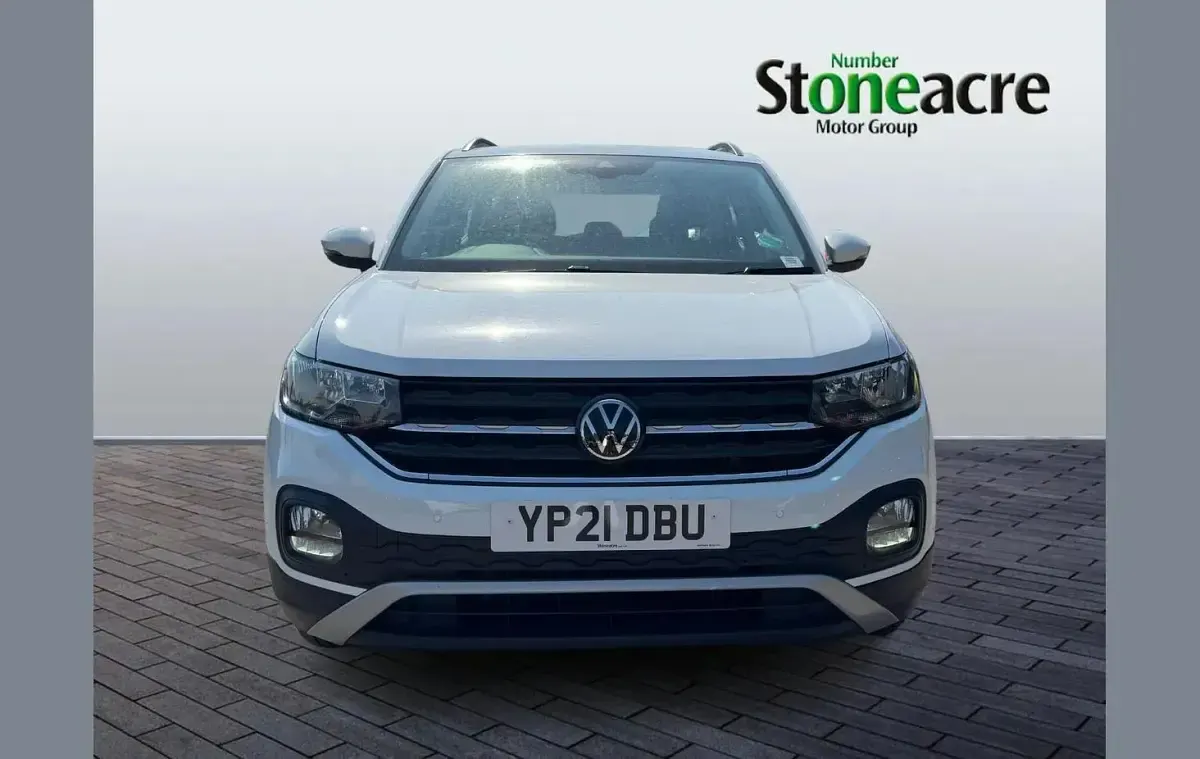 Used VW T-Cross SE 108 HP (79 kW) 2021 White SUV