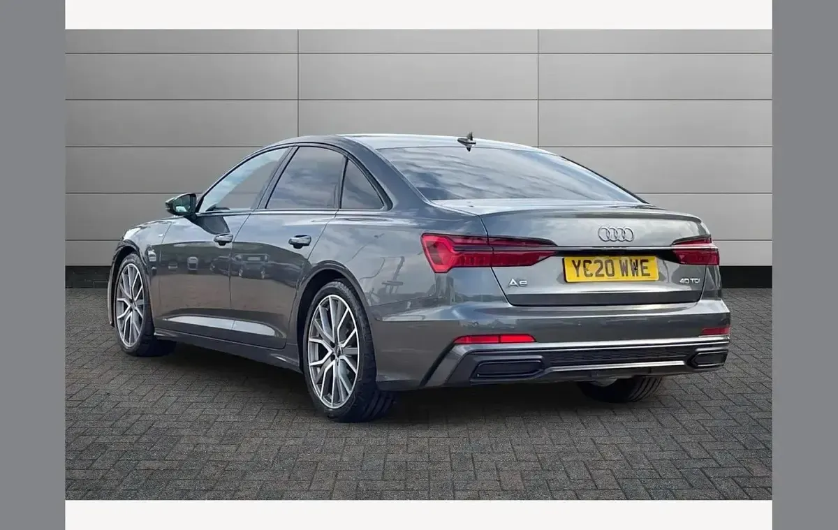 Used Audi A6 Black Edition 204 HP (150 kW) 2020 Daytona grey Sedan