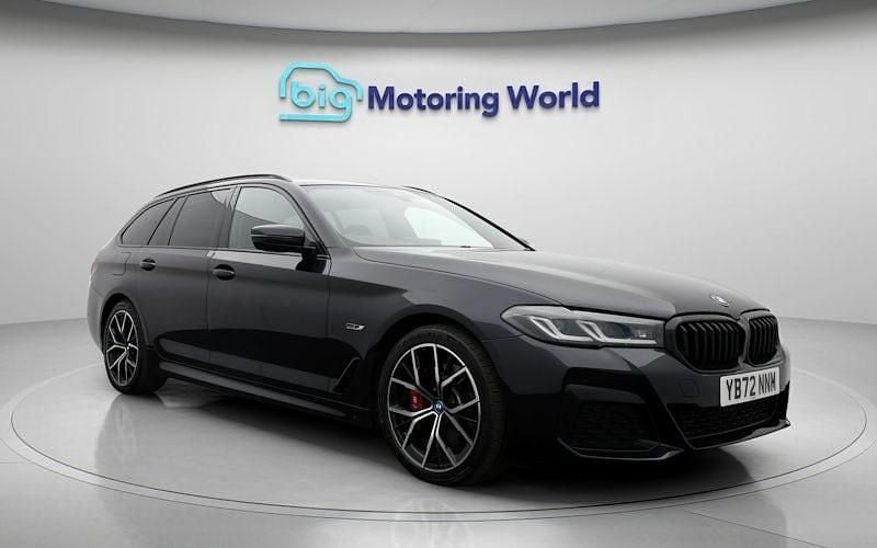 Used BMW 530e M Sport 292 HP (214 kW) 2023 Black Estate