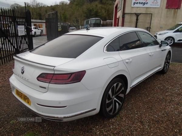 Used VW Arteon R-line 2018 White Hatchback