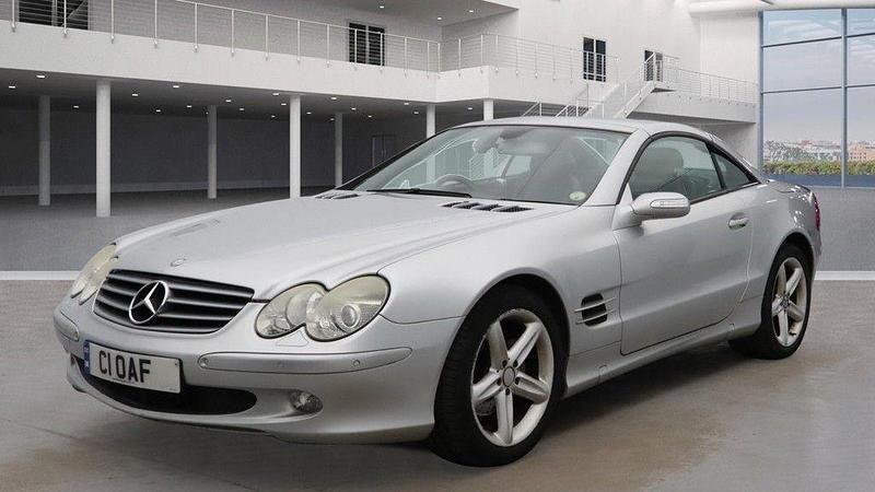 Used Mercedes SL350 245 HP (180 kW) 2006 Silver Cabriolet