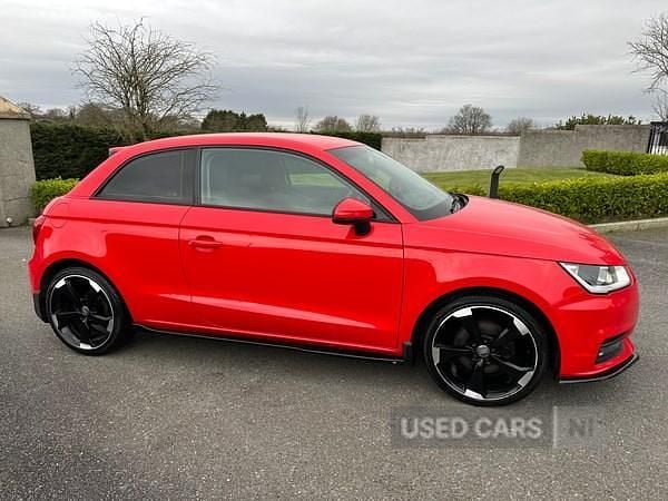 Used Audi A1 Sport 116 HP (85 kW) 2017 Red Hatchback