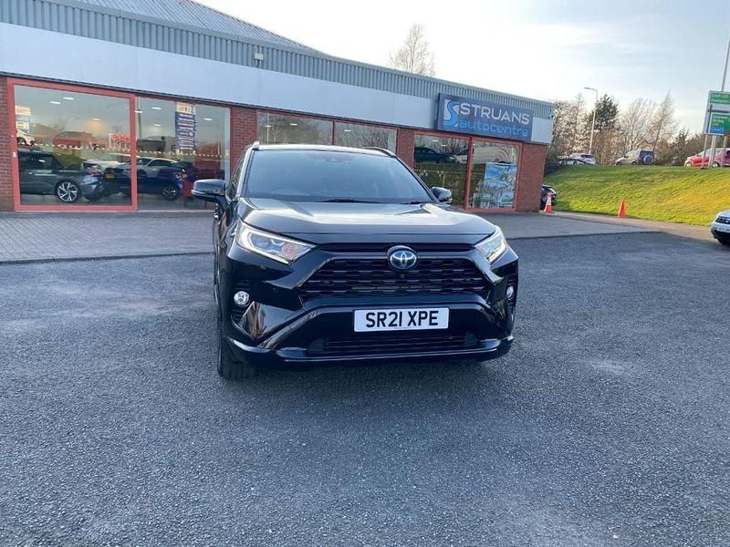 Used Toyota RAV4 Hybrid Edition 2021 Galaxy black SUV
