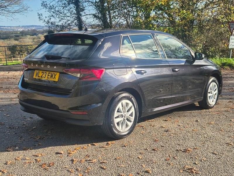 Used Skoda Fabia Comfort 80 HP (58 kW) 2023 Black Hatchback