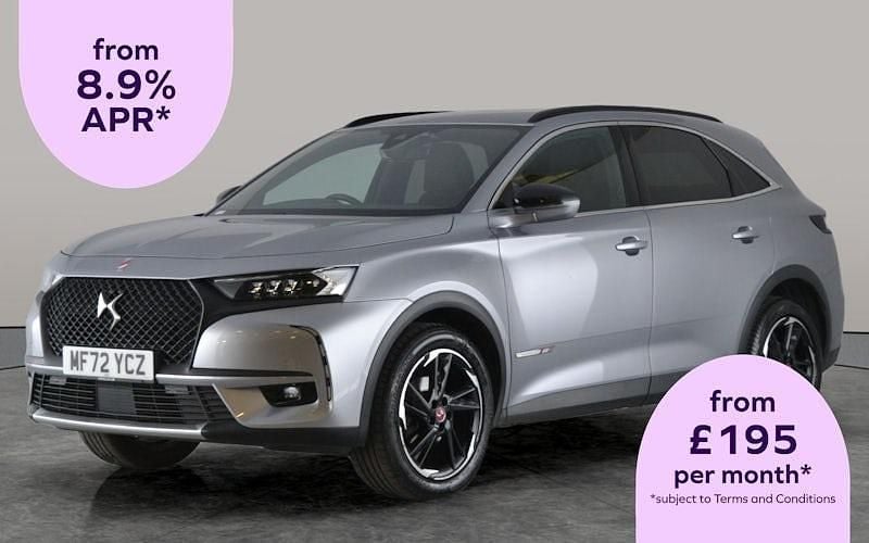 Grey Used 2022 DS Automobiles DS7 Crossback Performance Line Plus SUV | £14,021 (Fair price) - Image 1/2