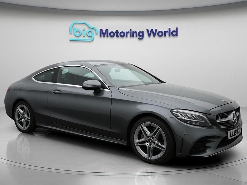 Grey Used 2019 Mercedes C200 AMG line Coupe | £15,750 (Fair price) - Image 1/4
