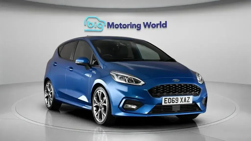 Used Ford Fiesta ST-Line X 125 HP (91 kW) 2019 Blue Hatchback